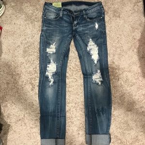 Sz 5 ripped jeans